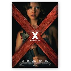 X Dying To Show You A Good Time (DVD) Ti West Mia Goth Jenna Ortega - Sealed New